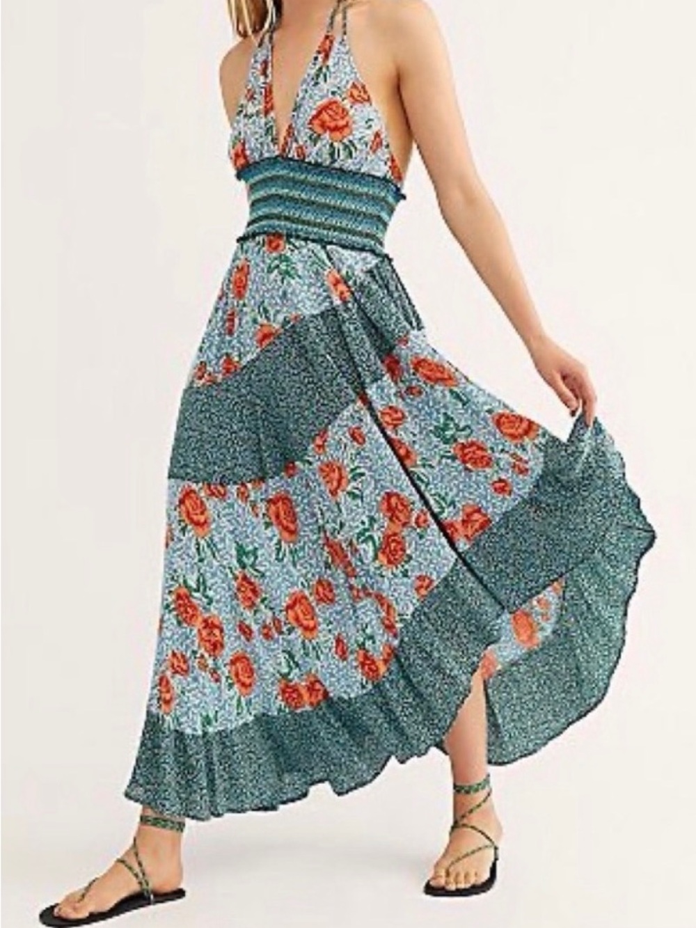 Free People Gabriela Halter Dress